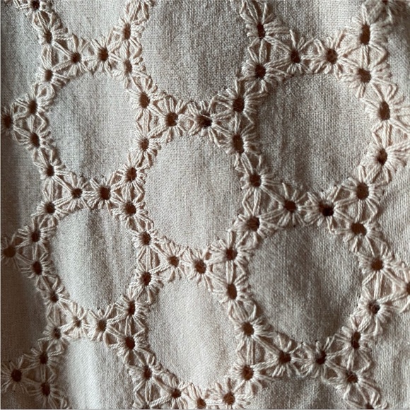 Sanctuary summer weight eyelet zip up jacket size Large - Picture 4 of 9